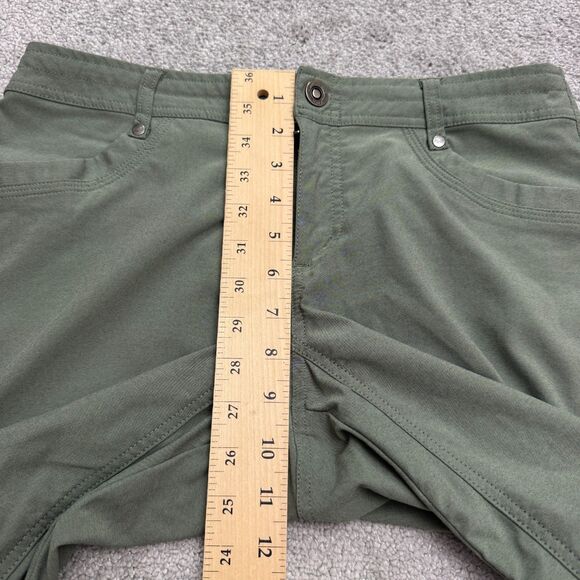 Kuhl Legendary Capri Pants Womens 8 Sage Green Stretch Outdoor Hiking Trek NWOT - Picture 16 of 16